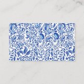 Retro Modern Italian Bridal Shower Recipe Share エンクロージャーカード (裏面)