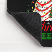 Retro Most Likely To Eat All The Christmas Tree Ca マウスパッド (コーナー)