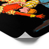 Retro Motivation Quote How To With Your Fears Funn ポスター (角)