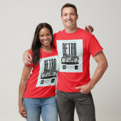 Retro Motorcycle Poster friend Tシャツ (ユニセックス)