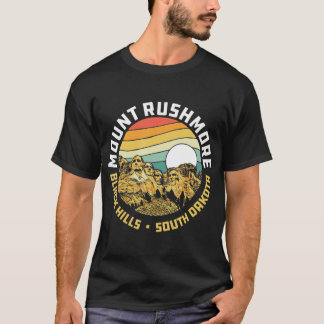 Retro Mount Rushmore National Memorial Vintage 80s Tシャツ