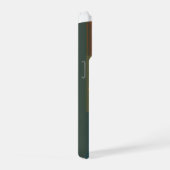 Retro Mountain Biker Heartbeat iPhoneケース (右側面)