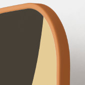 Retro Murmur Circle Stripe with Name ピックルボールラケット (左詳細)