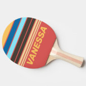 Retro Murmur Horizon Striping with Name 卓球ラケット (横)