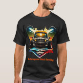 Retro Muscle Car – When Horsepower Meant Something Tシャツ (正面)