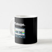 Retro Music Coffee Mug コーヒーマグカップ (正面左)