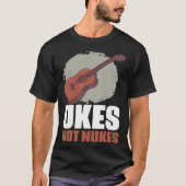 Retro Music Instruments Ukulele Guitars for Instru Tシャツ (正面)