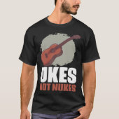Retro Music Instruments Ukulele Guitars for Instru Tシャツ (正面)