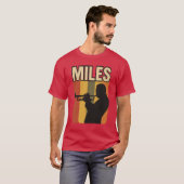 Retro Music Miles Tシャツ (正面フル)