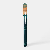 Retro Mystic Waterfall iPhone 16ケース (左側面)