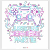 Retro Neon Gamer Sticker -  シール (シート)