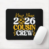 Retro New Year 2026 Cousin Crew New Years Eve Nye  マウスパッド (マウス)