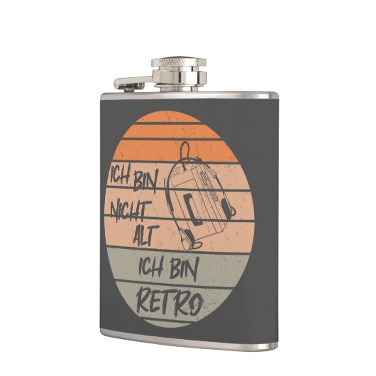 retro nicht alt, kassenttenplayer フラスク (左)
