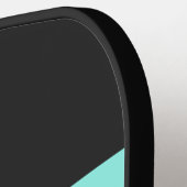 Retro Night Prism Across Striping with Name ピックルボールラケット (左詳細)