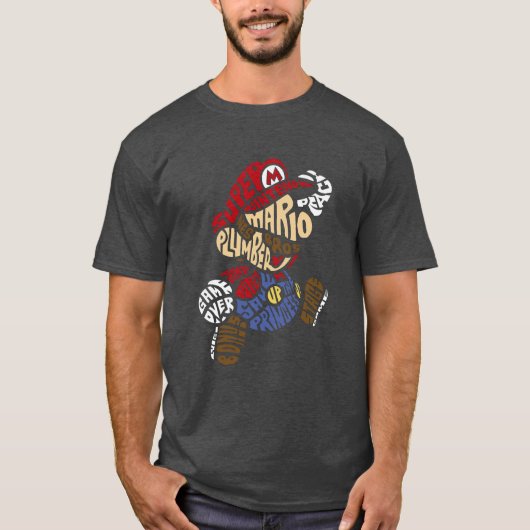 Retro Nintendo Gamer Art Tee Tシャツ (正面)