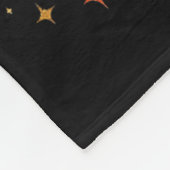 Retro No Faux King Way Funny Retro Sunflower Crown フリースブランケット (角)