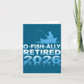 Retro O-fish-ally Retired 2026 Fisherman Fishing R カード (正面)