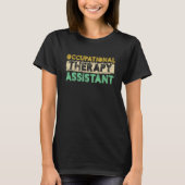 Retro Occupational Therapy Assistant Healthcare Th Tシャツ (正面)