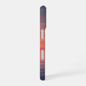 Retro Ocean Sunset iPhone 16ケース (右側面)