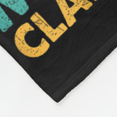 Retro Old Row Smoking Meats And Clapping Cheeks Fu フリースブランケット (角)