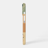 Retro Orbital Circles Pattern iPhone 16ケース (左側面)