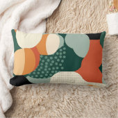 Retro Organic Pebble Pillow ランバークッション (ブランケット)
