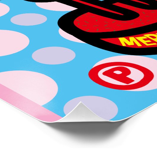 Retro ornaments ポスター (コーナー)