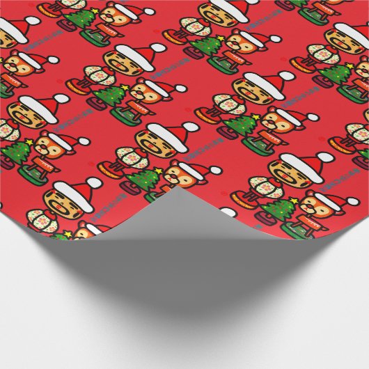 Retro ornaments ラッピングペーパー (角)