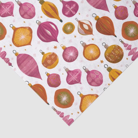 Retro Ornaments Christmas 薄葉紙 (詳細)