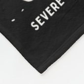 Retro Pain Scale Snowman Trauma Nurse Christmas Nu フリースブランケット (角)