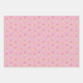 Retro Palm Springs Wrapping Paper Set 3 ラッピングペーパーシート (正面2)