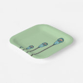 Retro parking meter ペーパープレート (傾斜あり)