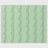 Retro parking meter ラッピングペーパー (フラット)