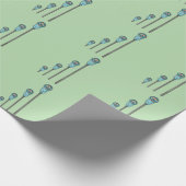 Retro parking meter ラッピングペーパー (角)