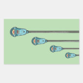 Retro parking meter 長方形シール (正面)