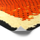 Retro Pasta Poster – “Pasta Fixes Most Problems” K ポスター (角)