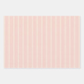 Retro pastel boho wrapping paper for Christmas ラッピングペーパーシート (正面)