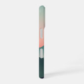 Retro Pastel Mountain Dawn iPhone 16ケース (右側面)