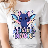 Retro Pastelcore Cute Halloween Bat & Checkerboard Tシャツ