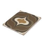 Retro Pattern Brown タイル (側面)