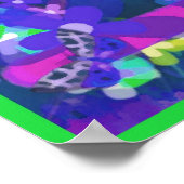 Retro Peace Poster III ポスター (角)