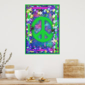 Retro Peace Poster III ポスター (キッチン)