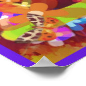 Retro Peace Poster V ポスター (角)