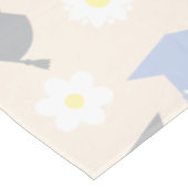 Retro Peach Graduation テーブルクロス (アングル)