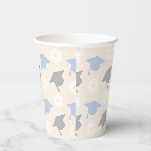 Retro Peach Graduation 紙コップ (右)