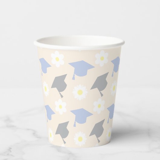 Retro Peach Graduation 紙コップ (正面)