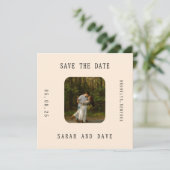 Retro Photo Save the Date セーブザデート (スタンド正面)