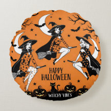 Retro Pin-Up Witches 