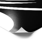 Retro Pink Classic Car Front Pop Art Illustration フォトプリント (角)