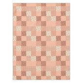 Retro Pink Patchwork テーブルクロス (正面)